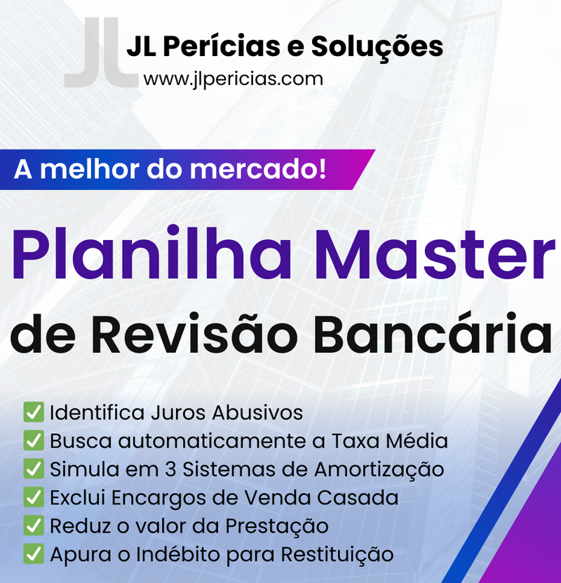 Planilha Revisão Bancária